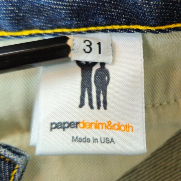 Paper Denim & Cloth Dark Wash Boot Cut Jeans Size 31 - Picture 7 of 7